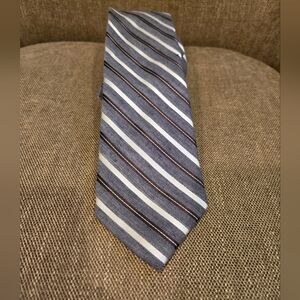 Joseph Abboud Men's Extra long 65" Linen Silk Cotton Blend Tie EUC